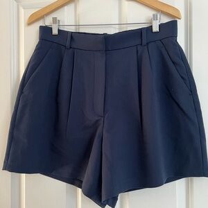 Abercrombie & Fitch Dark Blue Women's Shorts
